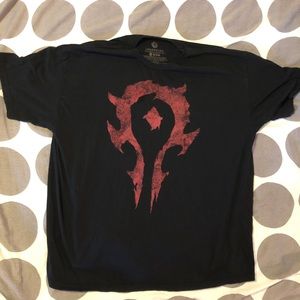 Warcraft Horde spray tee shirt